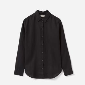 Everlane linen shirt - black